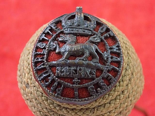 Officers Boss Badge - Royal Berkshire Regiment