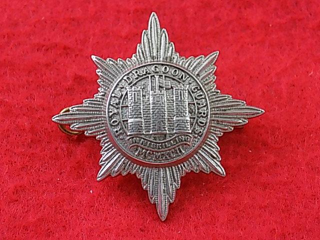 Officers Cap Badge - Royal Dragoon Guards