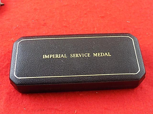 WW11 Medal Group un-named & Boxed Imperial Service Medal